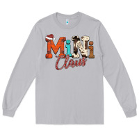 Moon Dust Mini Claus Long Sleeve Tee - CowhideDigitalArt