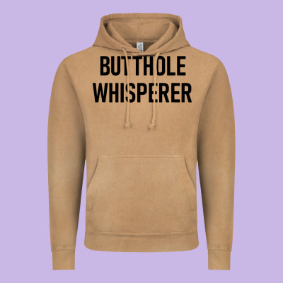 Butthole Whisperer Vintage Hoodie Designed By Artisfamous