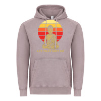 Vintage Zinc let that shit go buddha Vintage Hoodie - artisFamous