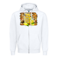 White life is short make it sweet Zipper Hoodie - JahusDesignShop