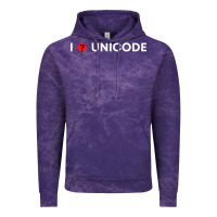 Cloud Purple i � unicode Vintage Hoodie - artisFamous