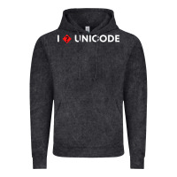 Vintage Black i � unicode Vintage Hoodie - artisFamous