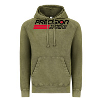 Vintage Olive precision turbo engine classic Vintage Hoodie - artisFamous