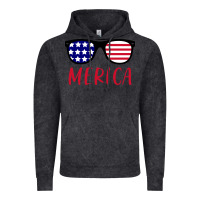 Vintage Black Merica Usa Flag Sunglasses 4th Of July Vintage Hoodie - artisFamous