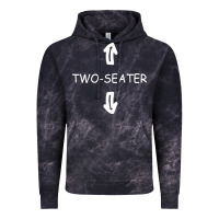 Cloud Black two seater Vintage Hoodie - artisFamous