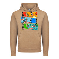 Vintage Coffee kanto starters Vintage Hoodie - artisFamous