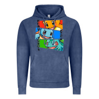 Kanto Starters Vintage Hoodie | Teevron