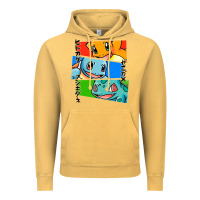 Vintage Mustard kanto starters Vintage Hoodie - artisFamous