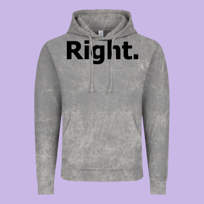 Right Vintage Hoodie Designed By Artisfamous