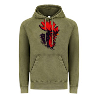 Vintage Olive rooster Vintage Hoodie - artisFamous