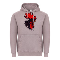 Vintage Zinc rooster Vintage Hoodie - artisFamous