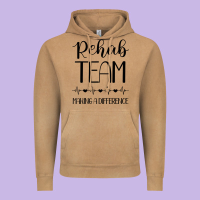 Physical Therapy Making A Difference Vintage Hoodie Designed By Artisfamous
