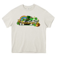 Cream Tennessee map St. Patrick's Heavy Core Tee - CowGirlArtShop