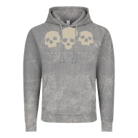 Cloud Rock memento mori three skulls Vintage Hoodie - artisFamous