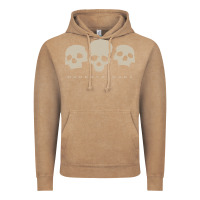 Vintage Coffee memento mori three skulls Vintage Hoodie - artisFamous