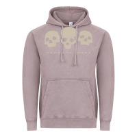 Vintage Zinc memento mori three skulls Vintage Hoodie - artisFamous