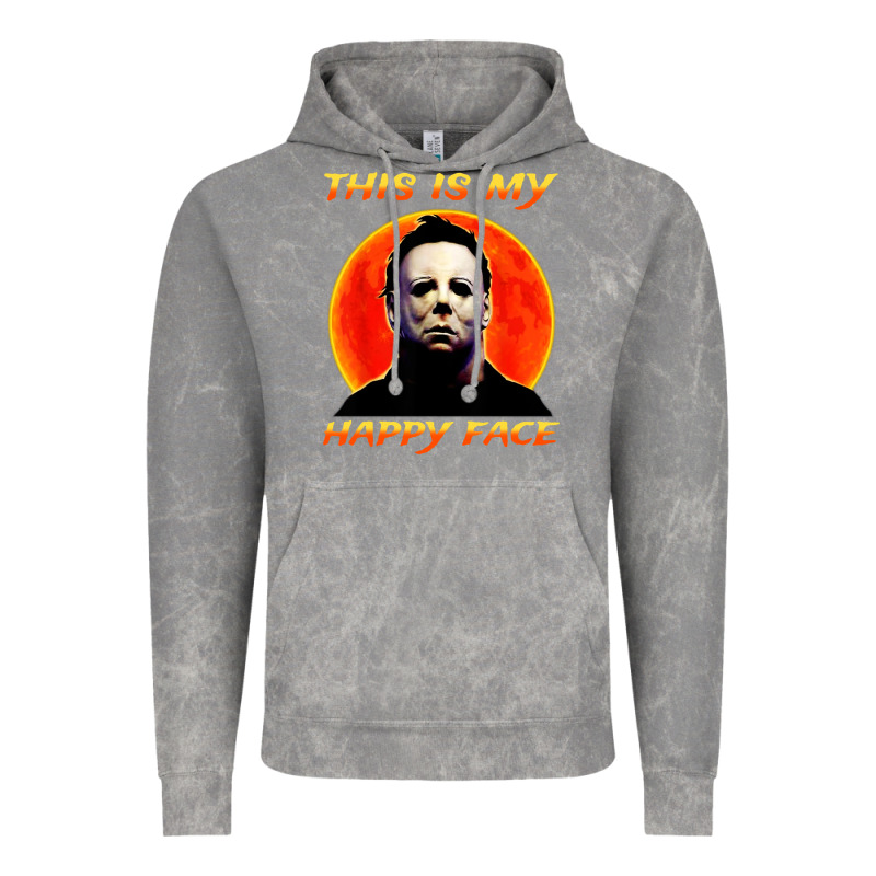 This Is My Happy Face Vintage Hoodie by artisFamous | Teevron