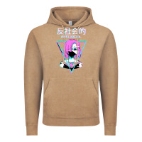 Vintage Coffee antisocial wave anime Vintage Hoodie - artisFamous