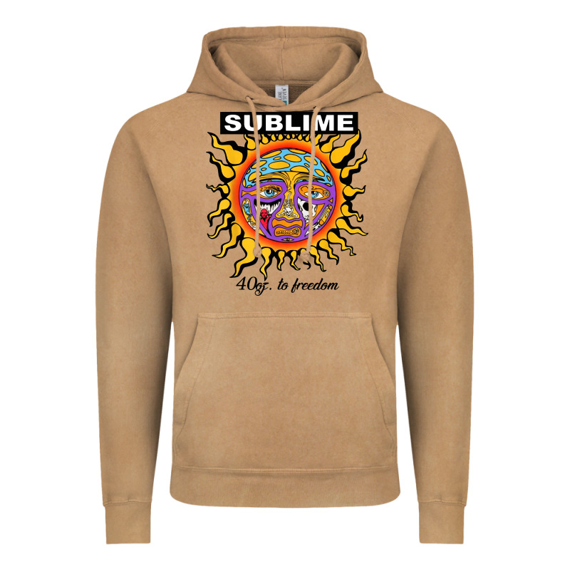 Sunflower Sublime 40oz To Freedom Vintage Hoodie by artisFamous | Teevron