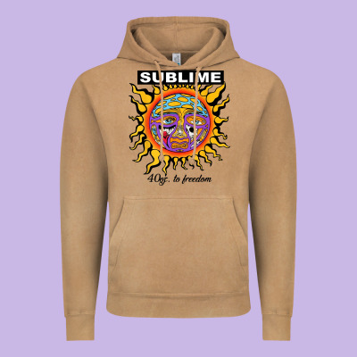 Sunflower Sublime 40oz To Freedom Vintage Hoodie Designed By Artisfamous