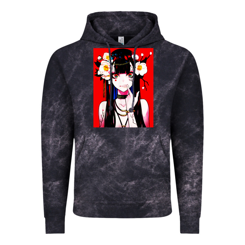 Anime Girl Japanese Vintage Hoodie by artisFamous | Teevron