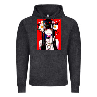Vintage Black anime girl japanese Vintage Hoodie - artisFamous