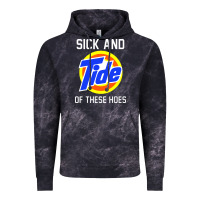 Cloud Black sick and tide of these hoes Vintage Hoodie - artisFamous