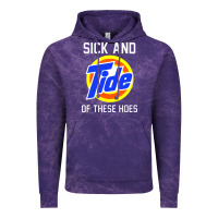 Cloud Purple sick and tide of these hoes Vintage Hoodie - artisFamous