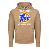 Vintage Coffee sick and tide of these hoes Vintage Hoodie - artisFamous