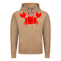 Vintage Coffee Red Crab Vintage Hoodie - artisFamous