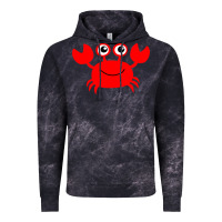 Cloud Black Red Crab Vintage Hoodie - artisFamous