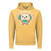 Vintage Mustard team rowlet classic Vintage Hoodie - artisFamous