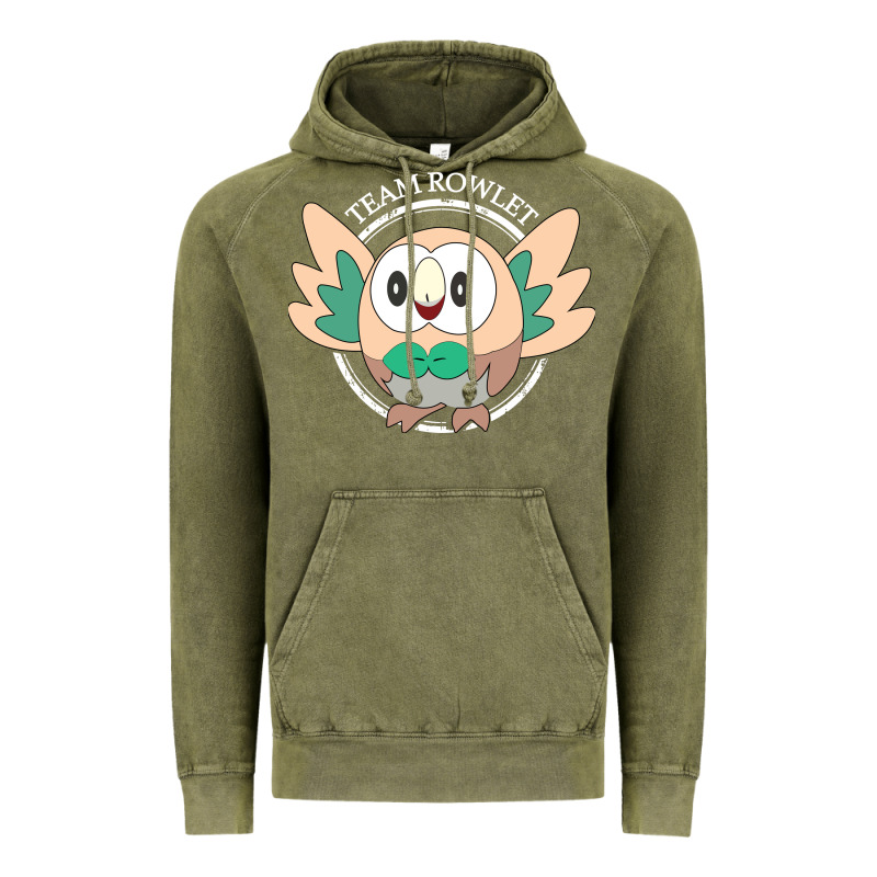 Team Rowlet Classic Vintage Hoodie by artisFamous | Teevron