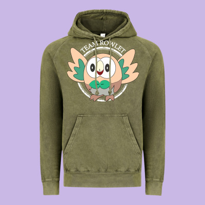 Team Rowlet Classic Vintage Hoodie Designed By Artisfamous