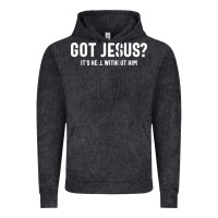 Vintage Black Got Jesus It's Hell Without Him - Christian Vintage Hoodie - artisFamous