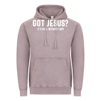 Vintage Zinc Got Jesus It's Hell Without Him - Christian Vintage Hoodie - artisFamous