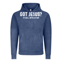 Vintage Denim Got Jesus It's Hell Without Him - Christian Vintage Hoodie - artisFamous