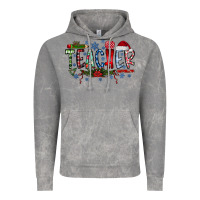 Cloud Rock Teacher Christmas Vintage Hoodie - CowhideDigitalArt