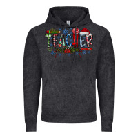 Vintage Black Teacher Christmas Vintage Hoodie - CowhideDigitalArt