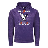 Cloud Purple black rock and roll Vintage Hoodie - artisFamous