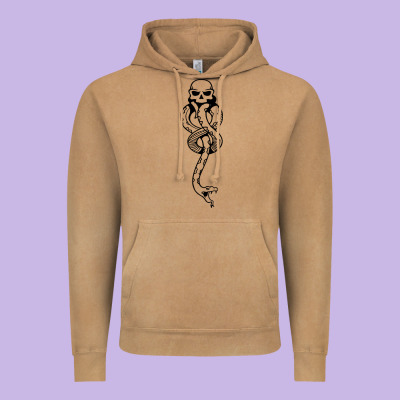 Dark Mark Vintage Hoodie Designed By Artisfamous