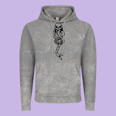 Dark Mark Vintage Hoodie Designed By Artisfamous
