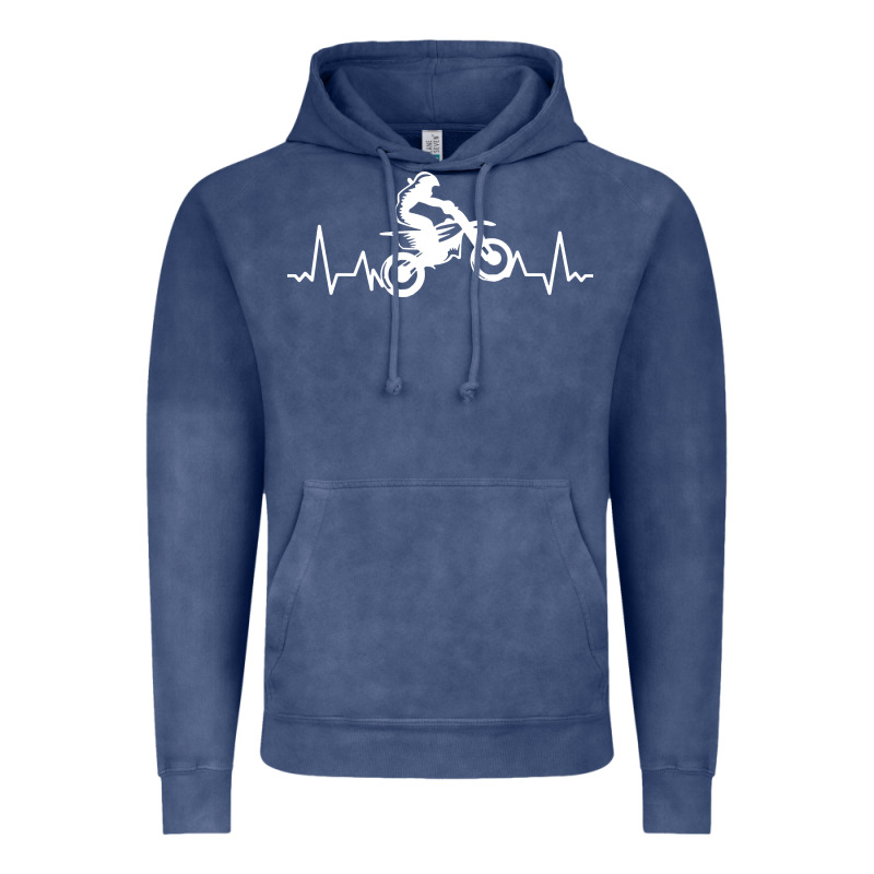 Dirt Bike Vintage Hoodie by artisFamous | Teevron