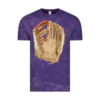 Cloud Purple Catchers Mitt Fa Element Vintage Tee - FaDigitalArtStudio