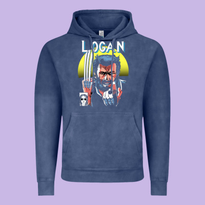 Old Man Logan Cover Vintage Hoodie Designed By Artisfamous