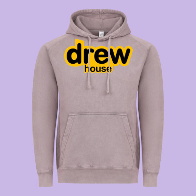 Drew Smile House Vintage Hoodie Designed By Artisfamous
