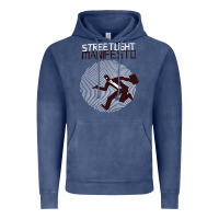 Vintage Denim streetlight manisfesto vertigo Vintage Hoodie - artisFamous