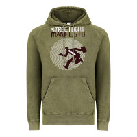 Vintage Olive streetlight manisfesto vertigo Vintage Hoodie - artisFamous