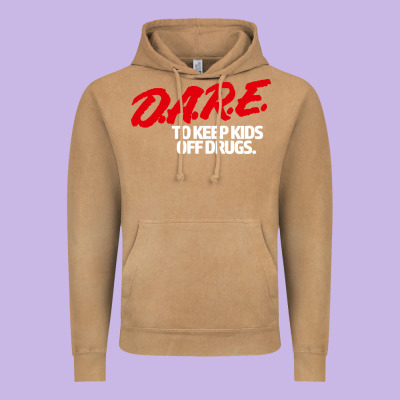 Dare Shirt Vintage Hoodie Designed By Artisfamous