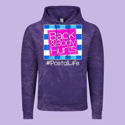 Back And Body Hurts Vintage Hoodie Designed By Artisfamous
